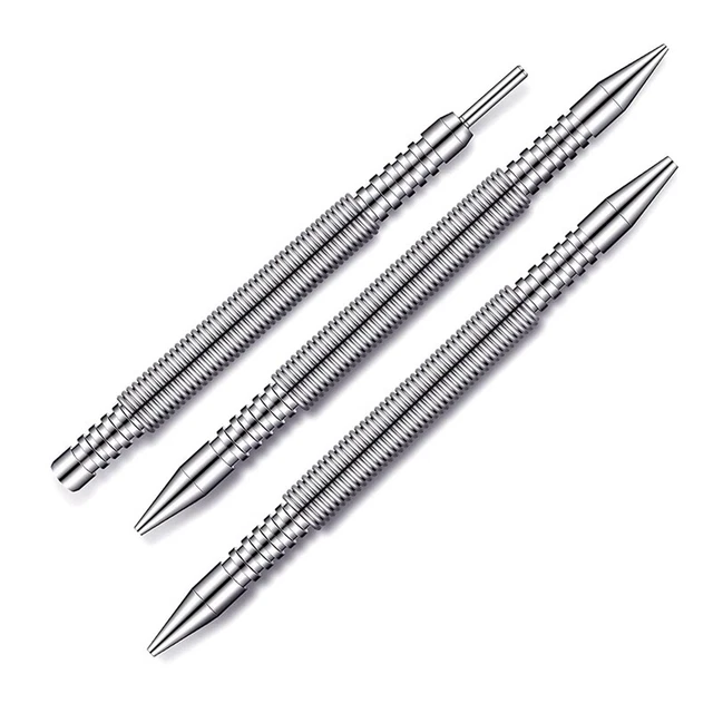 3 pz set punzonatura chiodi e cerniera doppia testa, chiodo a molla senza martello1296