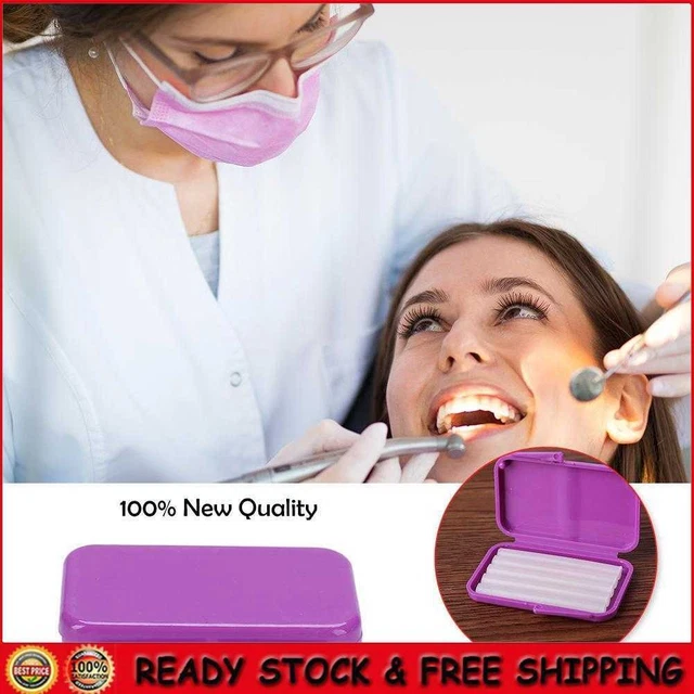5pcs Scent Dental Orthodontics Wax Teeth Gum Braces Bracket (Grapes)