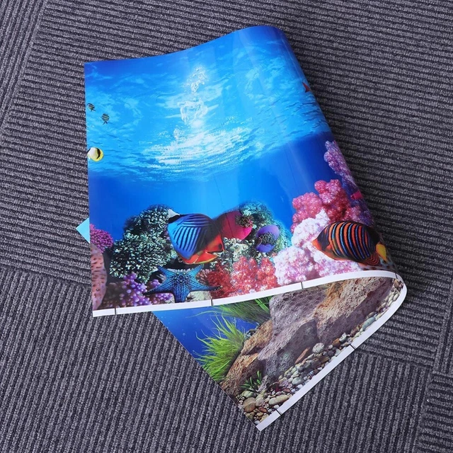 3d Fish Tank Background Black Decor Fondos De Pantalla 3d Three-dimensional