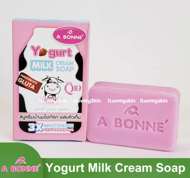 A Bonne Yogurt Milk Cream Soap 3X Whitening 90g