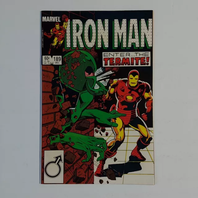 IRON MAN 189 FN/VF 1984 Marvel Comics Termite Appearance