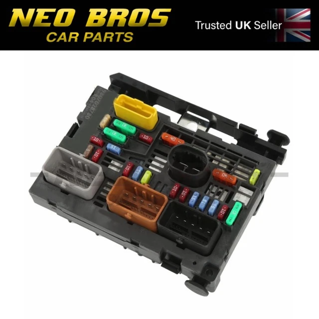 Used Peugeot Citroën Under-Bonnet Fuse Box BSM-R05 – Delphi 9675878480