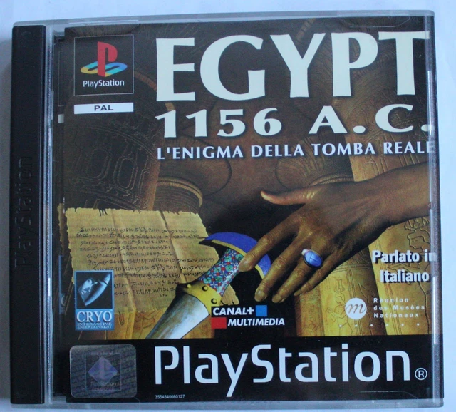 Egypt 1156 A.C.: L'enigma Della Tomba Reale Edizione Big Box In Ottime Condizion