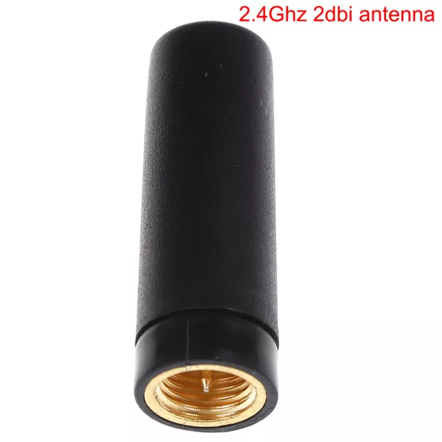 1Pc 2.4Ghz 2dbi antenna mini short 2.75cm rubber aerial SMA mal  LDU.-lm