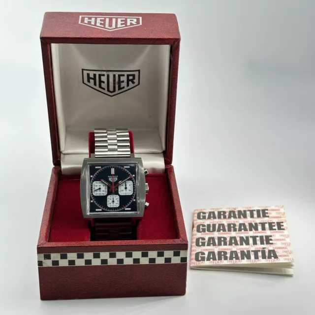 Heuer Monaco Manual Full Set NSA bracelet MaurenceMonkey