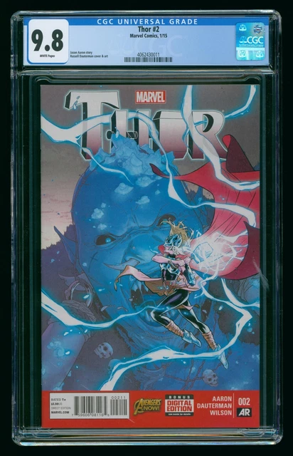 THOR #2 (2015) CGC 9.8 1st FULL JANE FOSTER