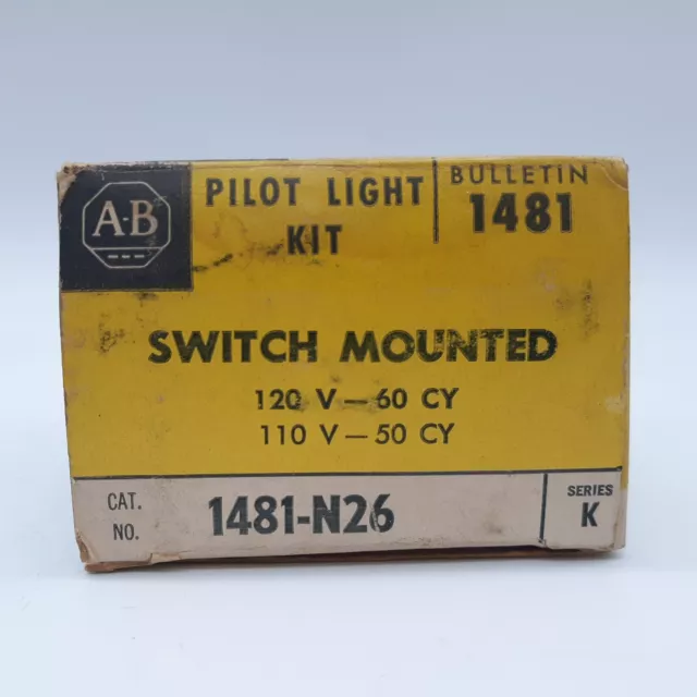 Allen-Bradley 1481-N26 Pilot Light Kit 2