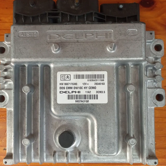 Calculateur Moteur PEUGEOT 3008 5008 DCM3.5 - Réf. HW9666098180 9667083880 - Occasion à Reprogrammer
