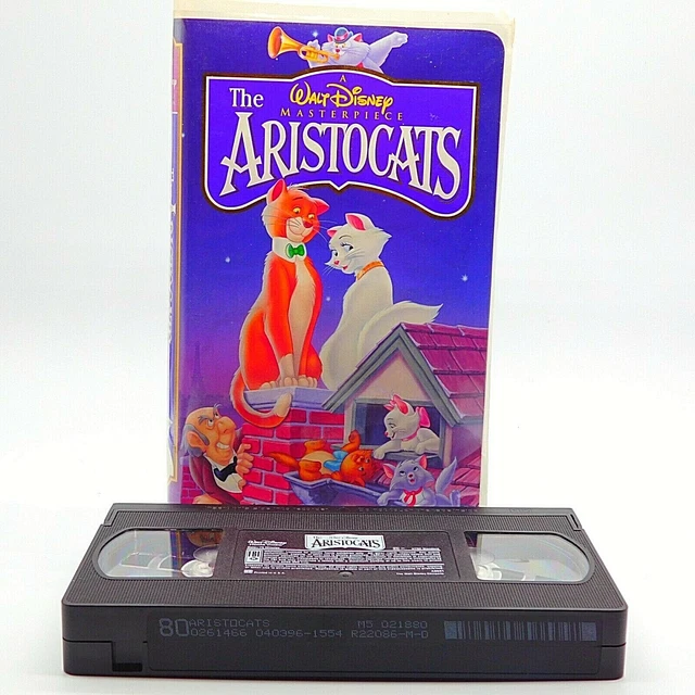 THE ARISTOCATS (VHS, 1996) Walt Disney Masterpiece, Clam Shell £3.94