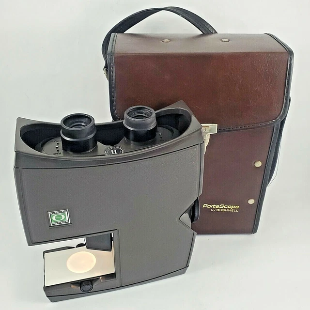 JUMELLES/MICROSCOPE VINTAGE ANNÉES 1970 Bushnell PortaScope EUR 68,52 ...