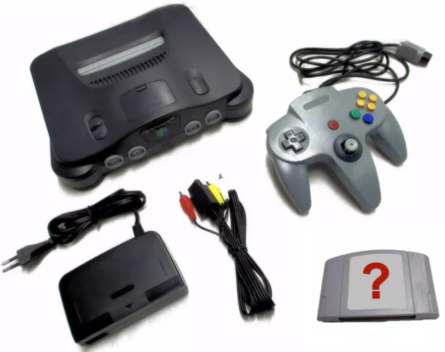 Nintendo 64 N64 Konsole komplett mit Controller + Gratis Spiel