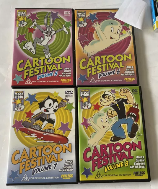 Cartoon Festival : Vol 6 To 8 (DVD) Free Postage