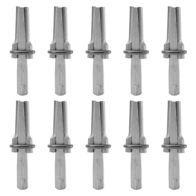 10 x/set zeppi spina 5/8 pollici e spalmi in piuma spaccapietre di roccia strumento manuale 16 mm