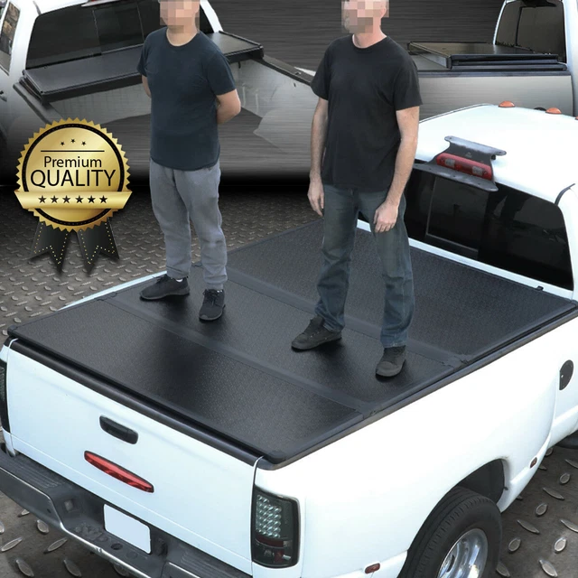 HARD TRIFOLD FRP Truck Bed Tonneau Cover For 20162021 Toyota