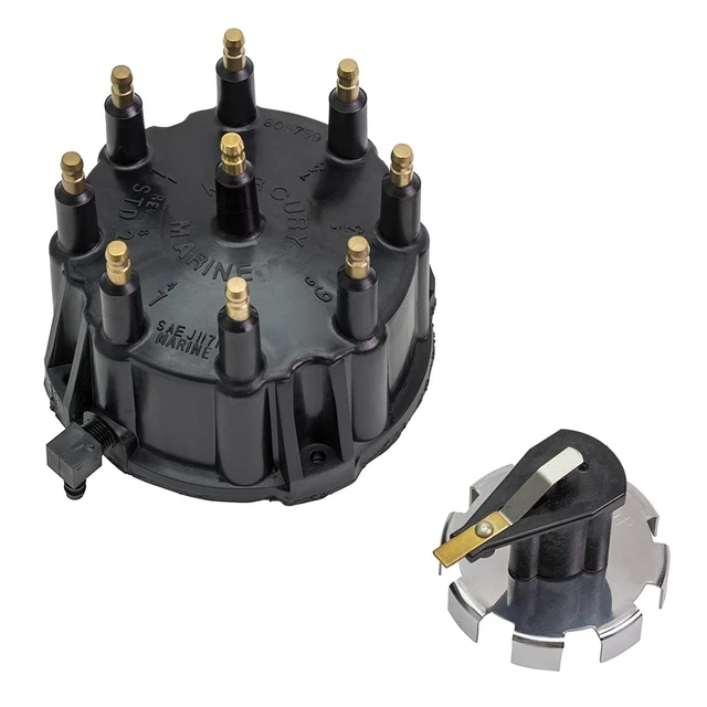 GENUINE MERCRUISER V8 Thunderbolt Distributor Cap and Rotor