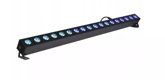 Thor LB003 LED Bar Wall Washer Uplight Bar 18x 3W RGB Batten