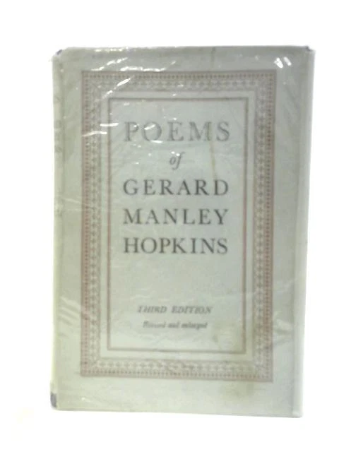 POÈMES DE GERARD Manley Hopkins (Gerard Manley Hopkins - 1949) (ID:55551) EUR 41,30 - PicClick FR