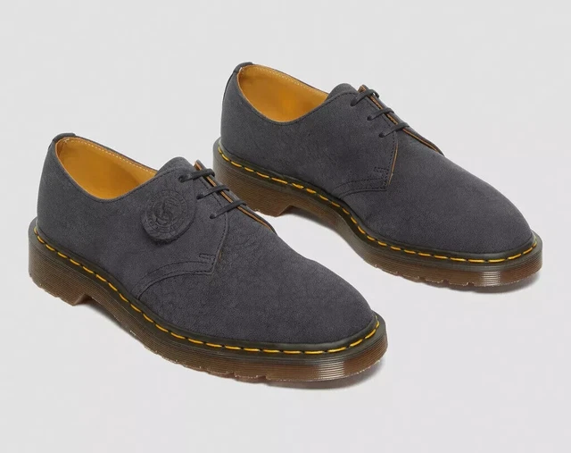 Scarpe Dr Martens 1461 Taglia Uk 7 Eu 41 Made In England Pelle Scamosciata Docs Dms 27365001