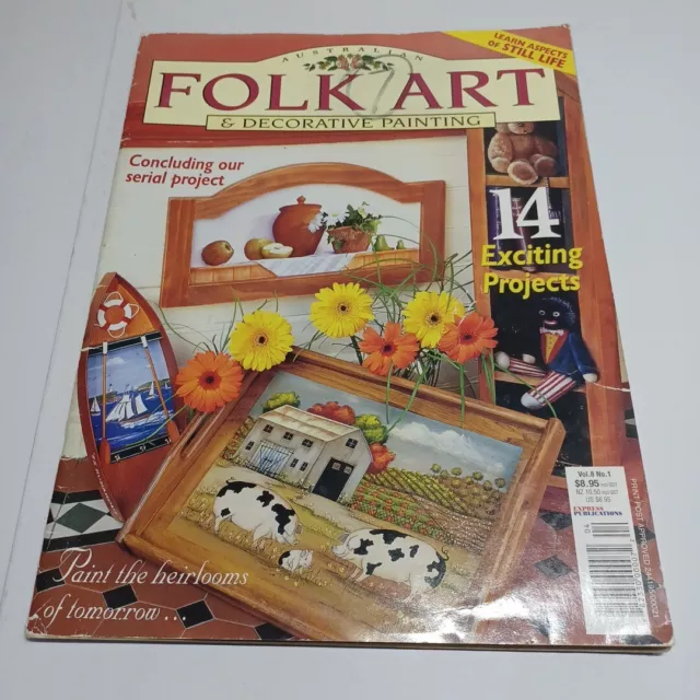 Australian Folk Art & Decorative Painting Vol 8 No 1