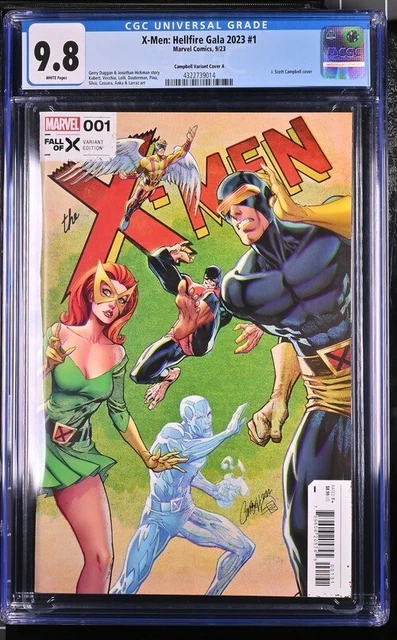 1:200 X-MEN: HELLFIRE GALA #1 - CGC 9.8 - Key Issue CAMPBELL Retro Variant 2023