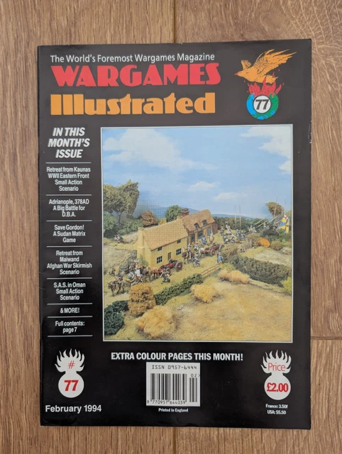 WARGAMES ILLUSTRATED MAGAZINE Full 1994 12 Issue Run Vintage £16.99 ...
