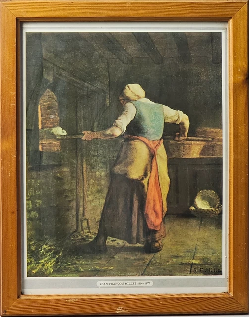 Quadro Teomondo Scrofalo 'Bevitore Di Vino Vecchio' DeCurtis - Stampa Su Tela 40x30 Cm, Cornice In Legno, Made In Italy