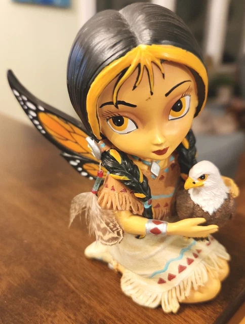 Dreamsky Fairy Native Spirit Maidens Figurine Jasmine Becket-Griffith bald eagle Dreamsky Fairy Native Spirit Maidens Figurine Jasmine Becket-Griffith bald eagle