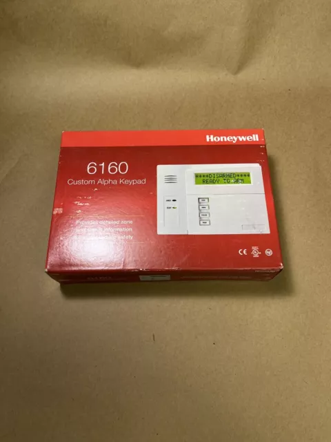 Honeywell Home 6160 Custom Alpha Keypad NOS