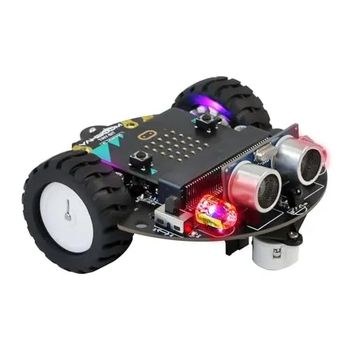 Robotic Kit Micro:bit DIY Coding Smart Toys Car Science Building Kit Learning