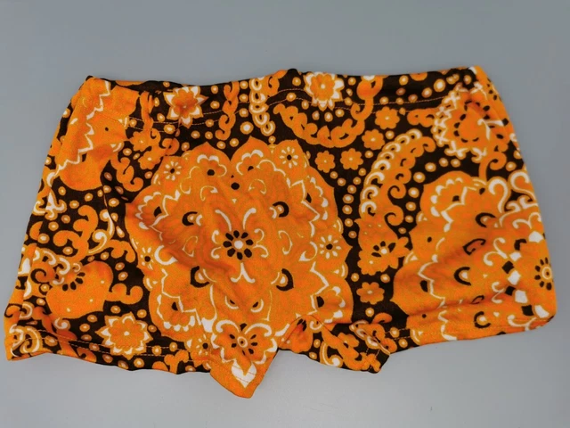 Costumi da bagno originali anni 60 pantaloncini ragazzi taglia 152 140 vintage anni 70 retrò mai indossati