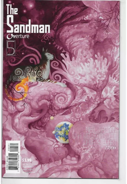 Sandman Overture #5 JH Williams Special Ink Variant 1:100