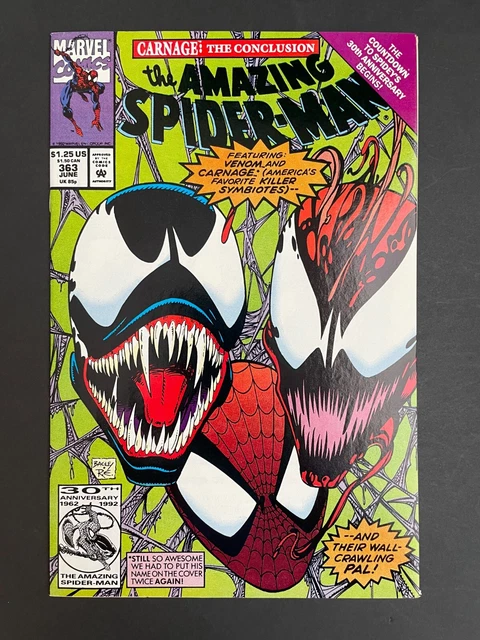 Amazing Spider-Man #363 - Venom Carnage 1 Marvel 1992 Comics NM