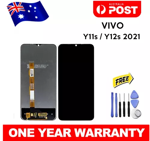 For Vivo Y11s Y12s 2021 LCD Display Touch Screen Digitizer Replacement BLACK