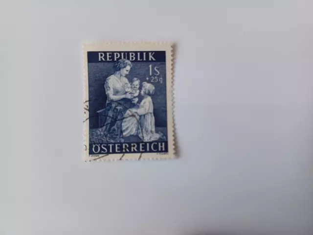 Briefmarke Österreich 1954 Mi 1001  Gesundheitsfürsorge gestempelt