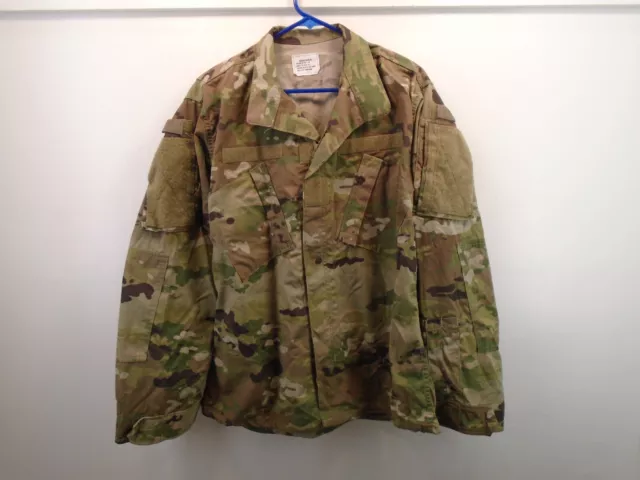 USGI US Army USAF Military OCP MultiCam Coat Shirt Medium Regular New 2012 62-B