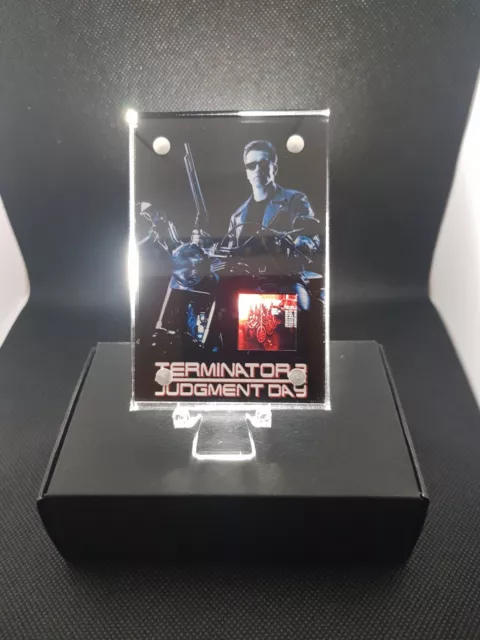 RARE Terminator 2: Scanning - 35mm Film Cell Encased in Stylish display