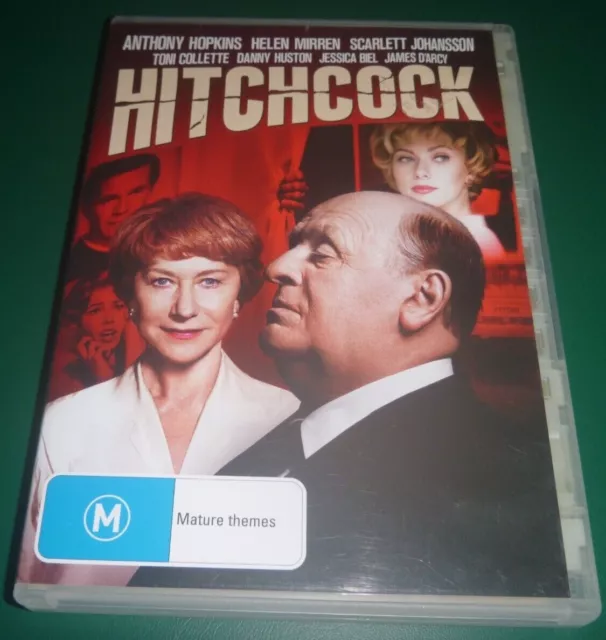 Hitchcock (DVD, 2012) Helen Mirren, Anthony Hopkins - Great Cond  Region 4