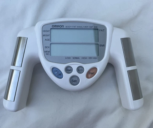OMRON HBF306 BODY Fat Analyzerwhite 55.00 PicClick