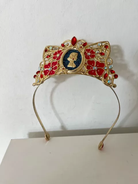 Biancaneve Disney Store Tiara Deluxe Costume da rilegatura adulto metallo