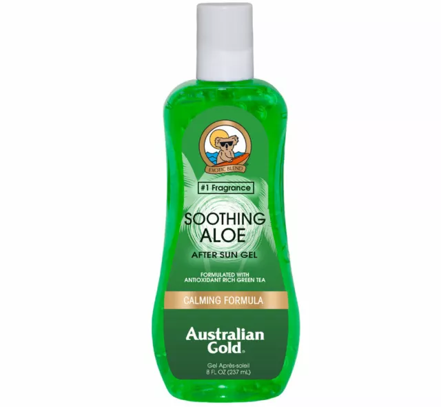 Australian Gold Soothing Aloe After Sun 237 ml Hautpflege Gel Apres-soleil