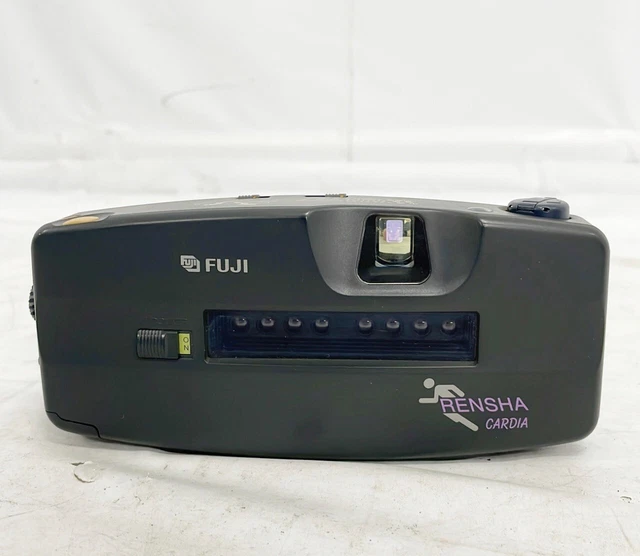 [Near MINT w/ Strap] Fuji Fujifilm Cardia Rensha Byu-N 8 Film Camera From JAPAN