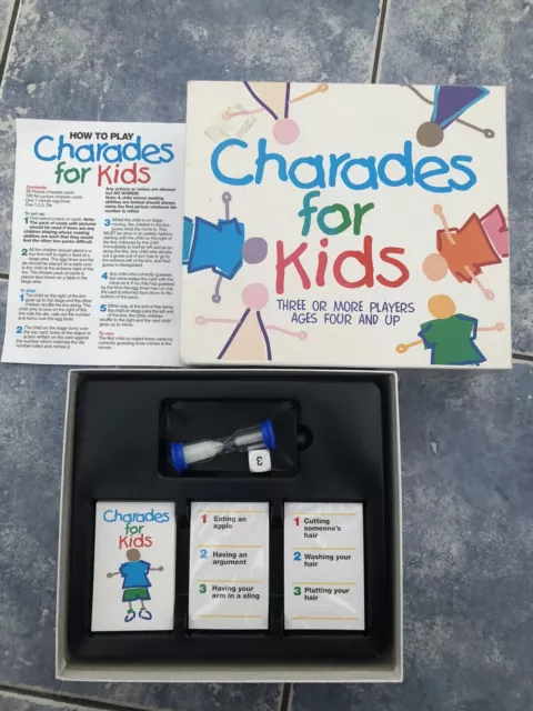 Paul Lamond Charades For Kids Childrens Family Board Picture Game