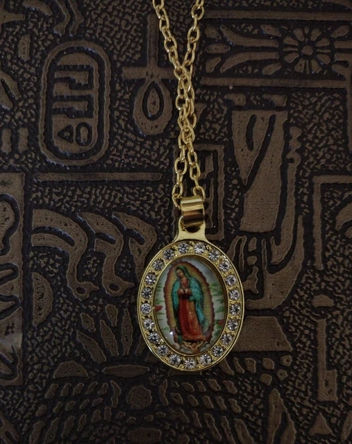Virgen De  Guadalupe Pendant Virgin Catholic  Religion Ships From Californa