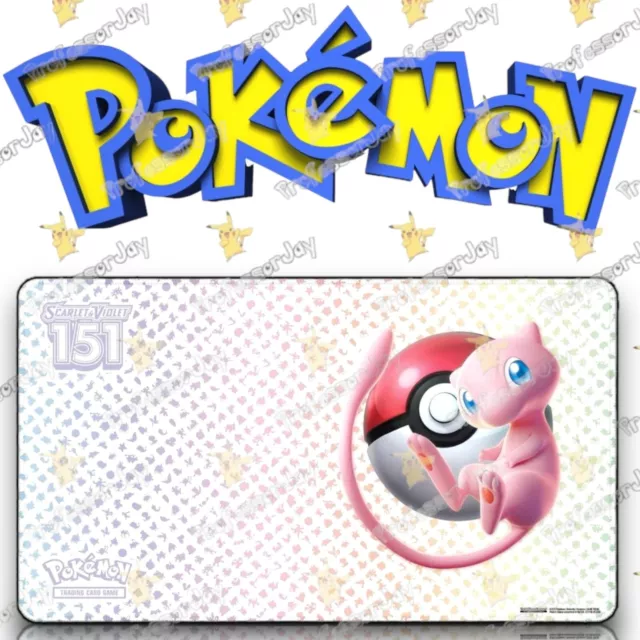 Pokémon Tarjetas Ultra PRO Pokemon Mew 151 Ordenador Ratón Alfombra de Juegos