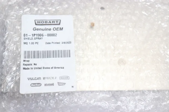 Hobart Genuine OEM Shield Spray 01-1P1906-00002
