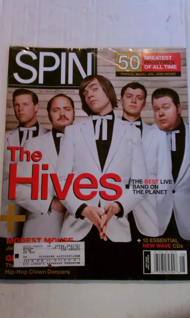 Spin Magazine The Hives August 2004