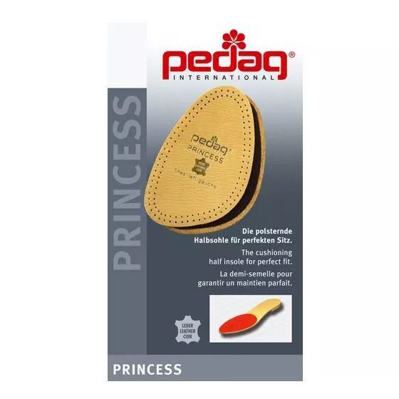 Pedag Princesa Medio O Peep Dedo Del Pie Plantilla Zapatos Botas Nuevo