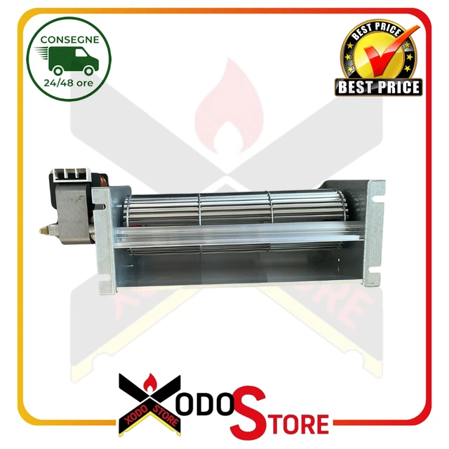 Ventilatore Per Stufa A Pellet Ventilatore Ventola Tangenziale Per Stufa A Pellet Diametro 80 - 6071 | Dimensione Fuoco Sacchetti Pellet Per Stufa