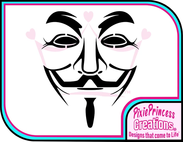 Download Vendetta, Anonymous, Mask. Royalty-Free Stock llustraton