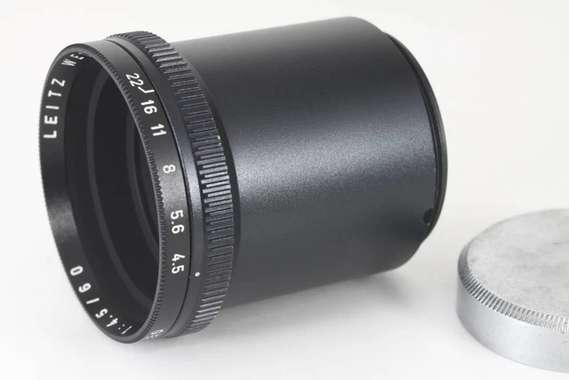 LENTE LEITZ WETZLAR Focotar 60 mm f/4,5 para fotografía con
